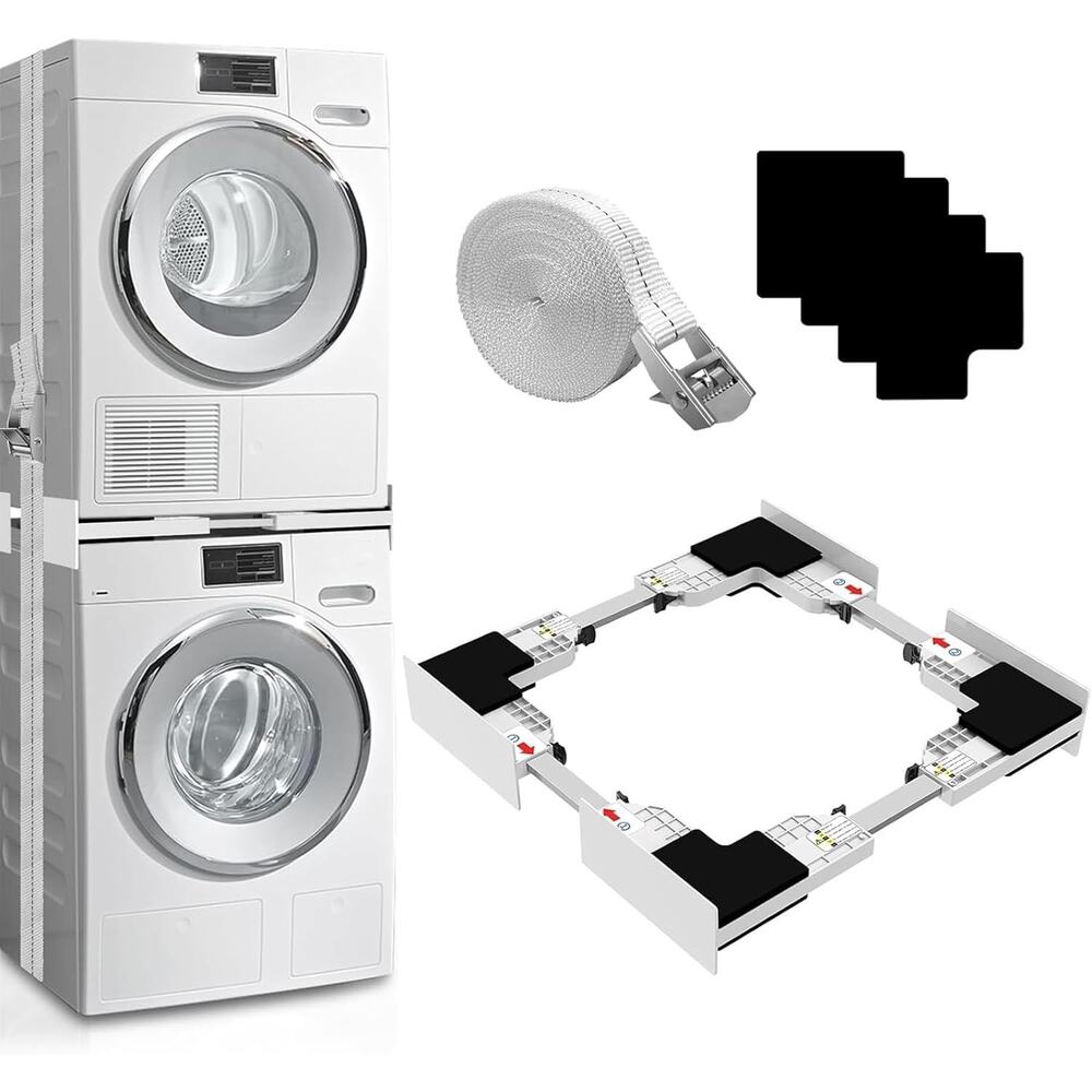 Kiss Core Upgrade Washer Dryer Stacking Kit, Universal Washer Dryer Stacking Kit